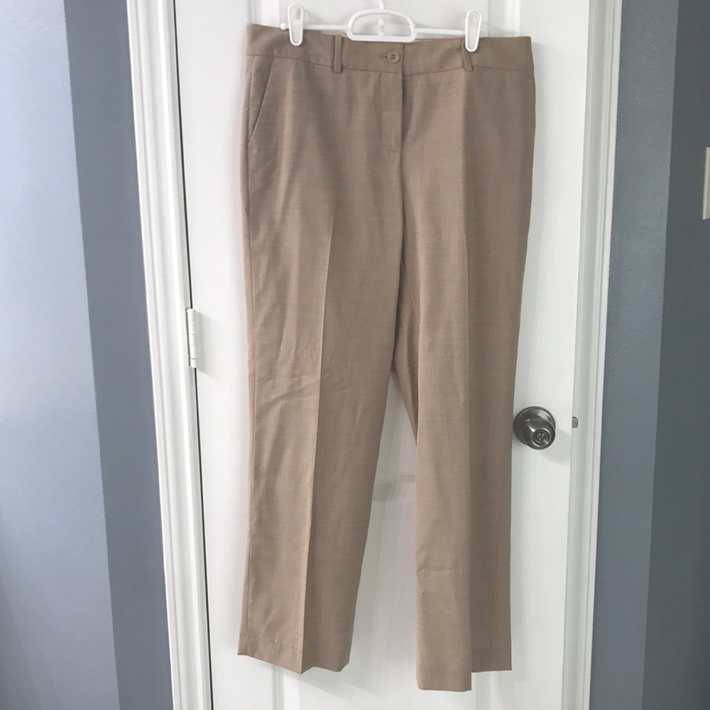 Talbots wool Tan Dress Pants